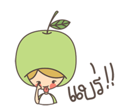 Fruit & Friend sticker #12757540
