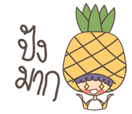 Fruit & Friend sticker #12757561