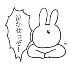 Sarcastic rabbit 3 sticker #12758441