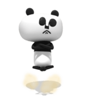 Papan Ga Panda Animation Sticker ver.2 sticker #12758619