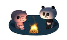 Papan Ga Panda Animation Sticker ver.2 sticker #12758621