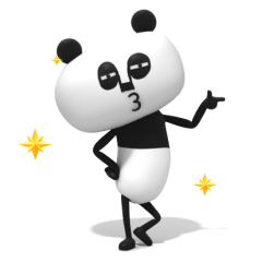 Papan Ga Panda Animation Sticker ver.2