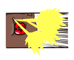 Move! Lips ghost (provisional) sticker #12758759