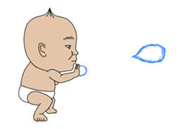 Well move baby 2 sticker #12758779