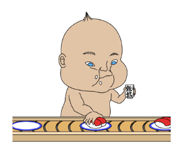 Well move baby 2 sticker #12758785