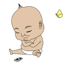 Well move baby 2 sticker #12758786