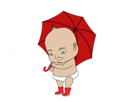 Well move baby 2 sticker #12758787