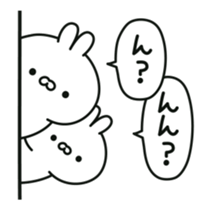 Conversational rabbit Animation sticker #12758891