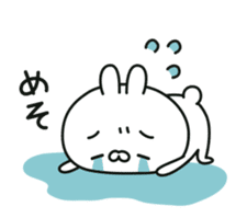 Conversational rabbit Animation sticker #12758898