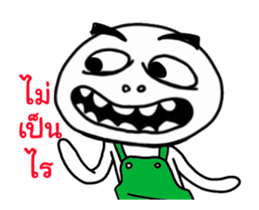 Mr.Head oval Street show 3 sticker #12758989