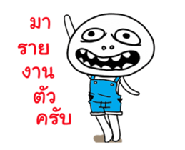 Mr.Head oval Street show 3 sticker #12758994