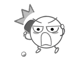 Let's enjoy table tennis!! (Animated) sticker #12759437