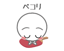 Let's enjoy table tennis!! (Animated) sticker #12759438
