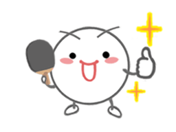 Let's enjoy table tennis!! (Animated) sticker #12759442