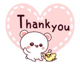 Love is super-fast!! Fluffy Bear pink!2 sticker #12759885