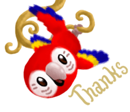 SoftParrots (English) sticker #12760122