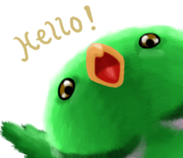 SoftParrots (English) sticker #12760134