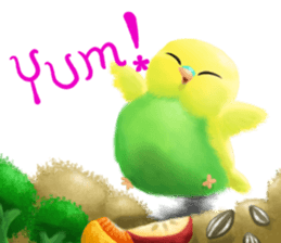 SoftParrots (English) sticker #12760136