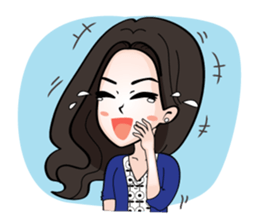 HiSo Girl sticker #12760345