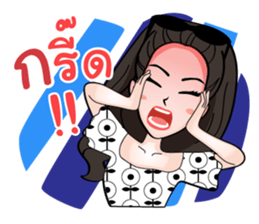 HiSo Girl sticker #12760351