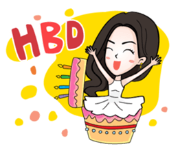 HiSo Girl sticker #12760358