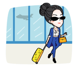 HiSo Girl sticker #12760367