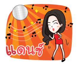 HiSo Girl sticker #12760370