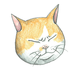 Higuchi Yuko's Boris the cat -part 2- sticker #12760734