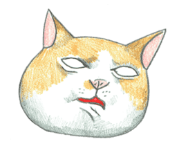 Higuchi Yuko's Boris the cat -part 2- sticker #12760735