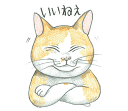 Higuchi Yuko's Boris the cat -part 2- sticker #12760751