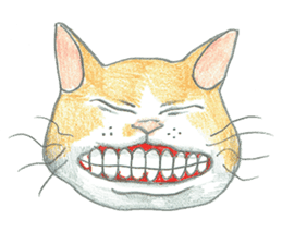 Higuchi Yuko's Boris the cat -part 2- sticker #12760754