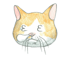 Higuchi Yuko's Boris the cat -part 2- sticker #12760757