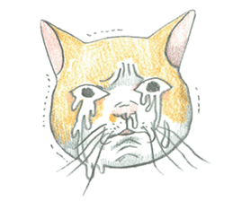 Higuchi Yuko's Boris the cat -part 2- sticker #12760771