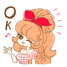 lovely girls2 sticker #12761118