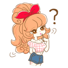 lovely girls2 sticker #12761124