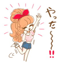 lovely girls2 sticker #12761127