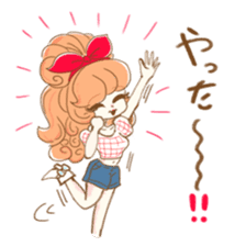 lovely girls2 sticker #12761127