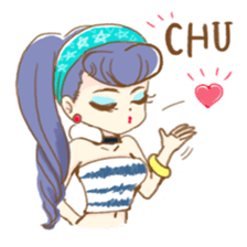 lovely girls2 sticker #12761129