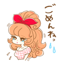 lovely girls2 sticker #12761132