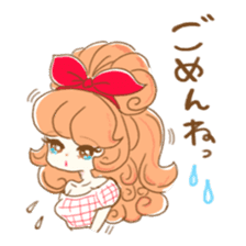 lovely girls2 sticker #12761132