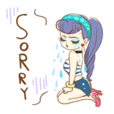 lovely girls2 sticker #12761133