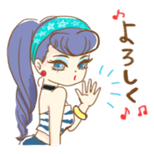 lovely girls2 sticker #12761134