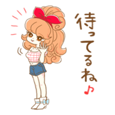 lovely girls2 sticker #12761135