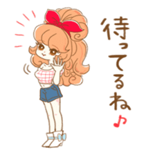 lovely girls2 sticker #12761135