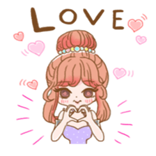 lovely girls2 sticker #12761136