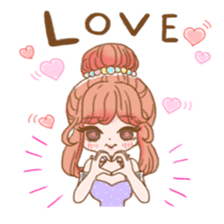 lovely girls2 sticker #12761136