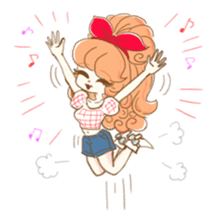 lovely girls2 sticker #12761154