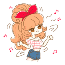 lovely girls2 sticker #12761155