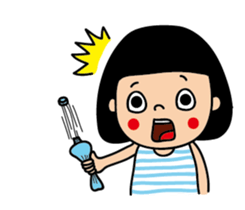 Qgirl and JFcat sticker #12761502