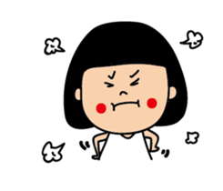 Qgirl and JFcat sticker #12761506